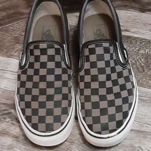 VANS Grey Black Checkered